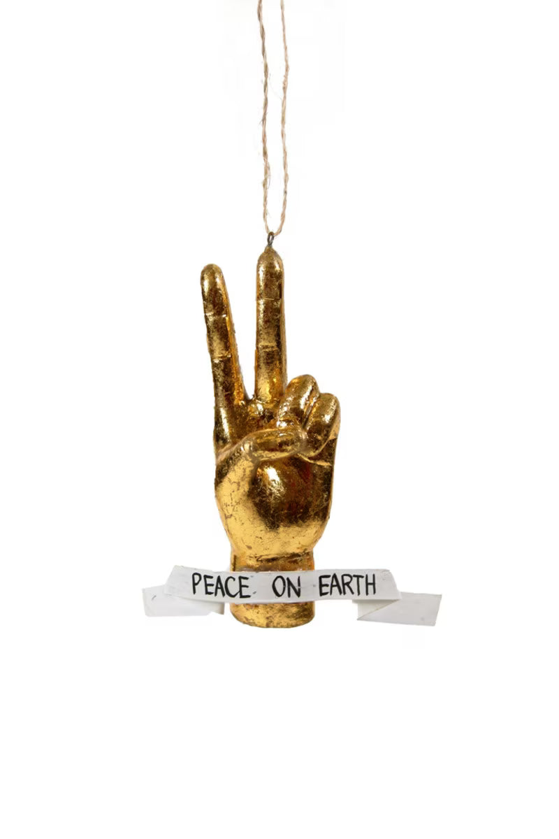 Peace on Earth Ornament