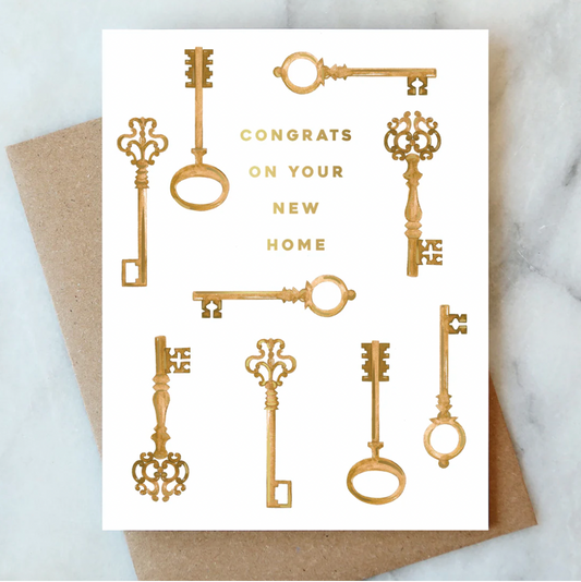 Keys New Home Card