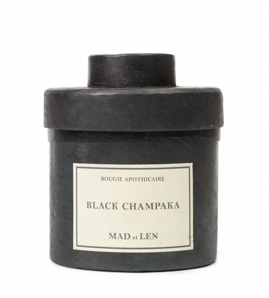 Bougie Apothicaire Petite Candle | Black Champaka