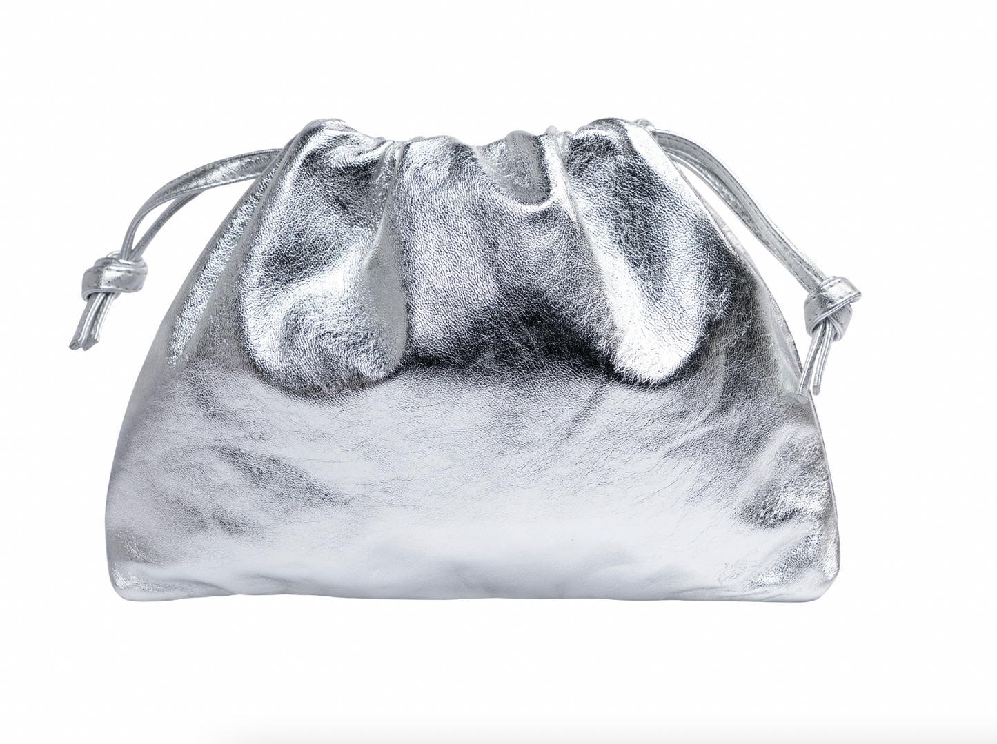 Monica Clutch - Silver