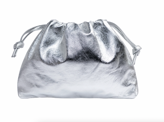 Monica Clutch - Silver