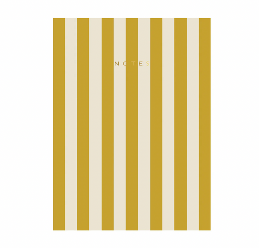 Sand Striped Notebook