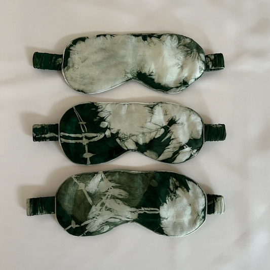 Natural Dyed Silk Eyemask