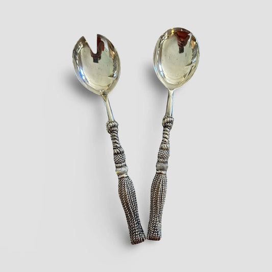 Vintage Silver Plated Serving Set