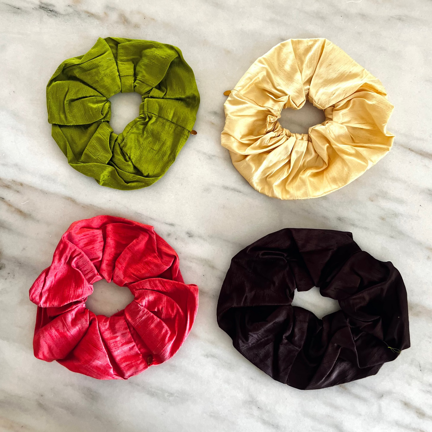 Oversized Silk Scrunchie