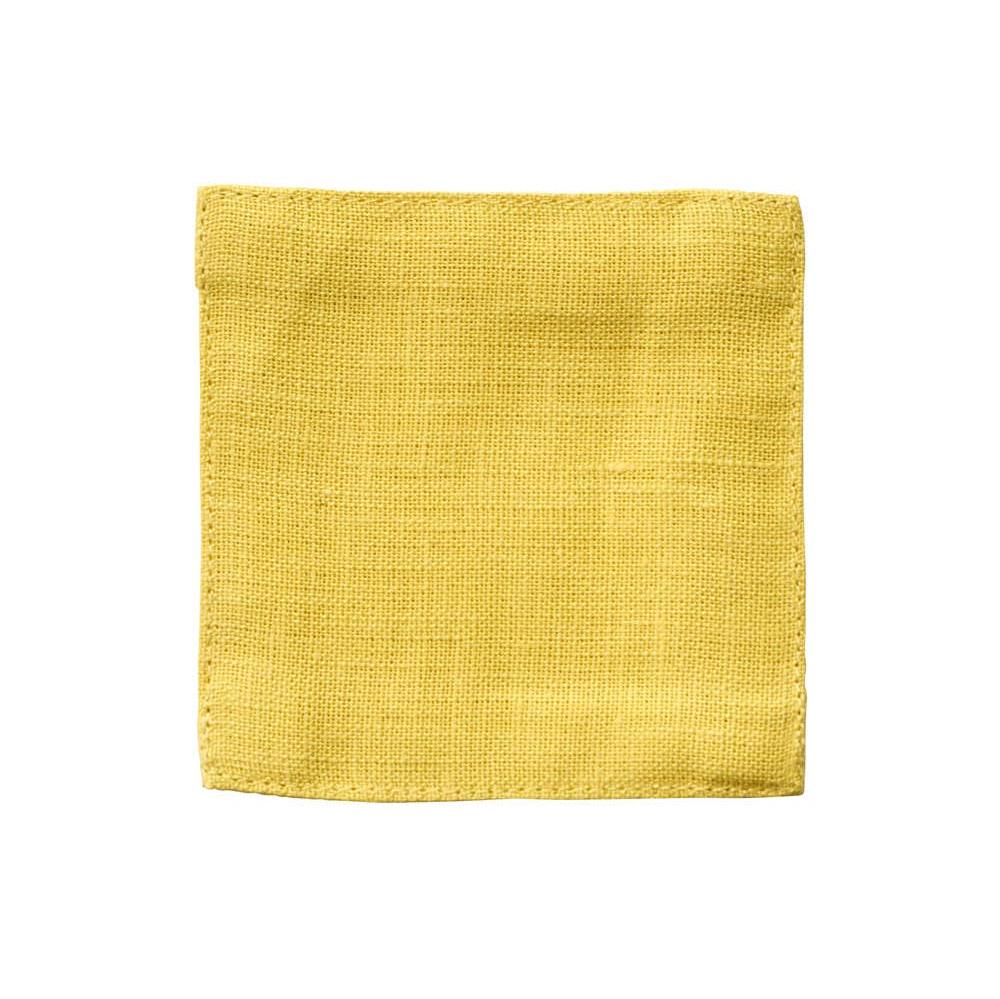 Linen Coasters | Citron