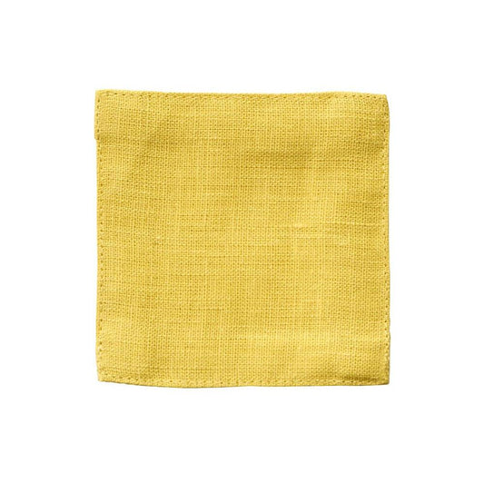 Linen Coasters | Citron