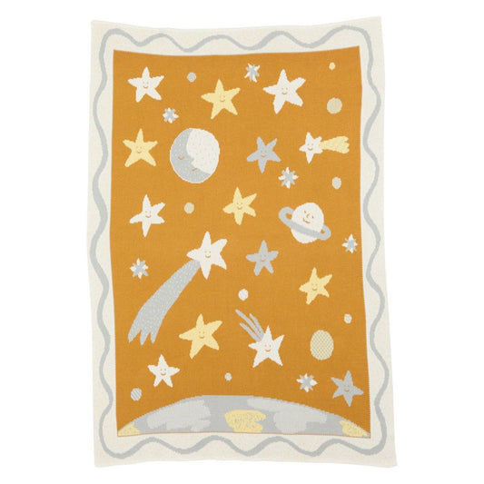 Night Sky Baby Blanket |  Solar