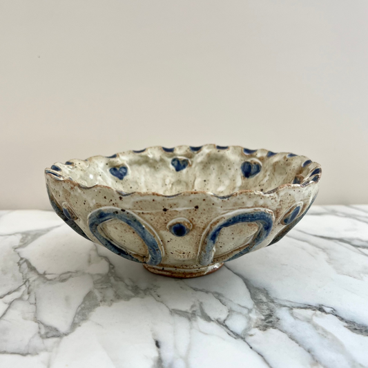 Vintage Ceramic Art Bowl