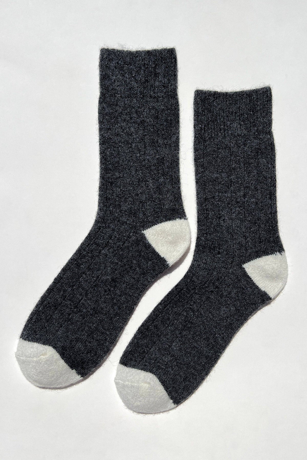 Classic Cashmere Socks | Charcoal Melange