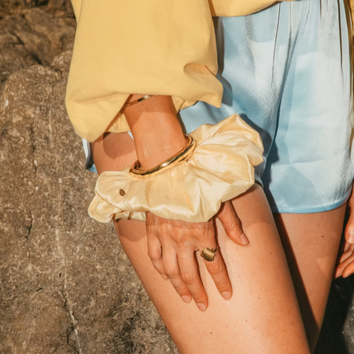 Oversized Silk Scrunchie