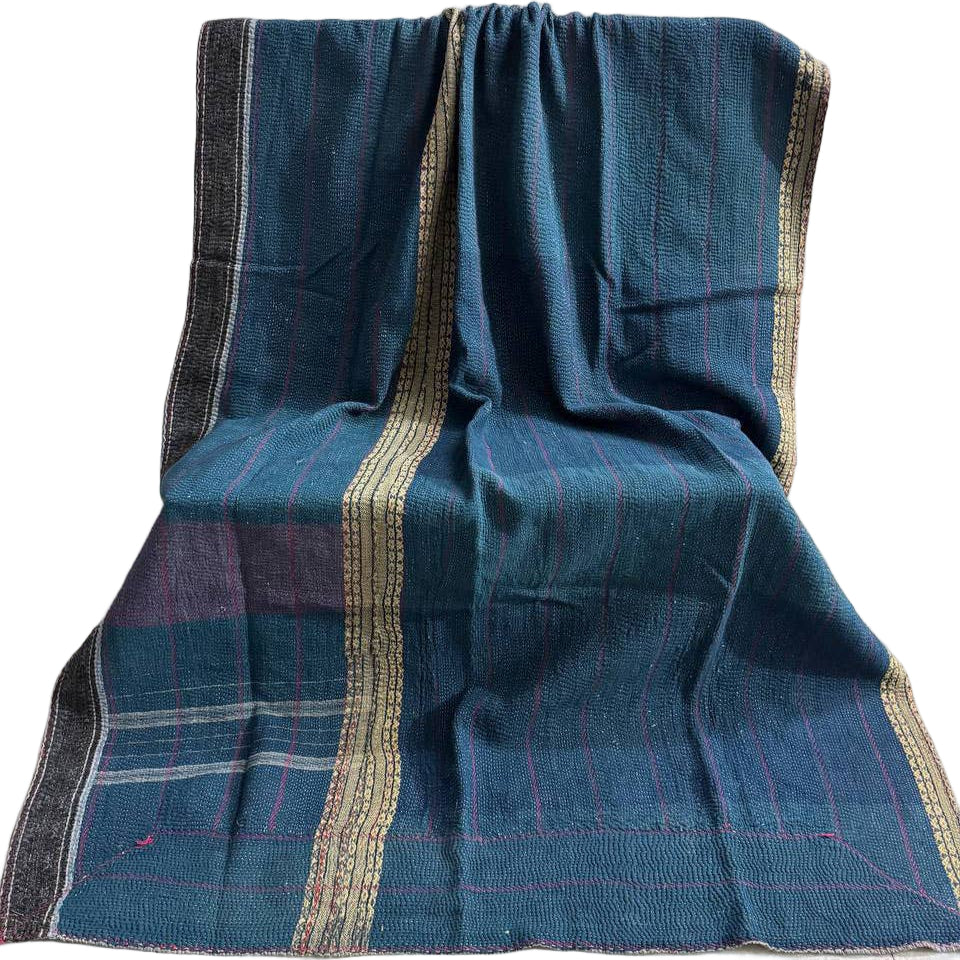 Vintage Kantha Quilt | Gokarna