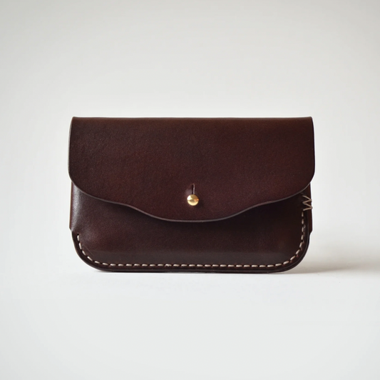 Couplet Card Wallet | Chocolate