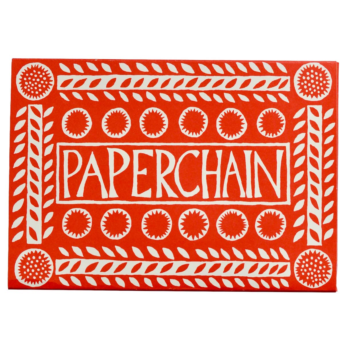 Red & White Paperchain