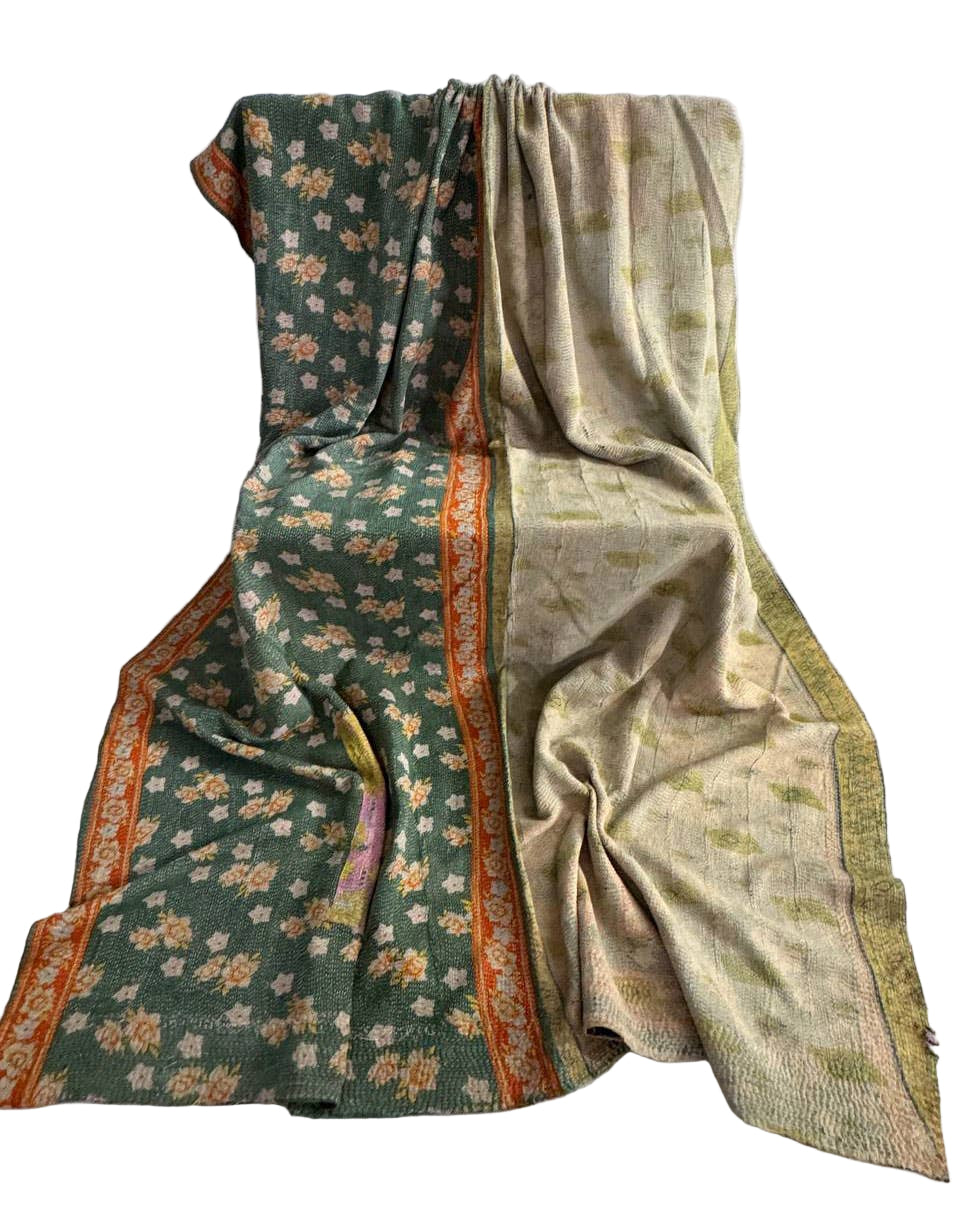 Vintage Kantha Quilt | Aboli