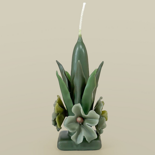 Botanical Candle | Green Hellebore