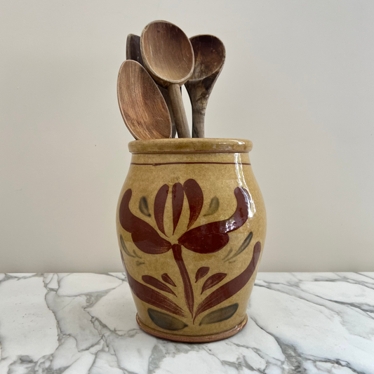 Vintage Rockdale Union Redware Vase