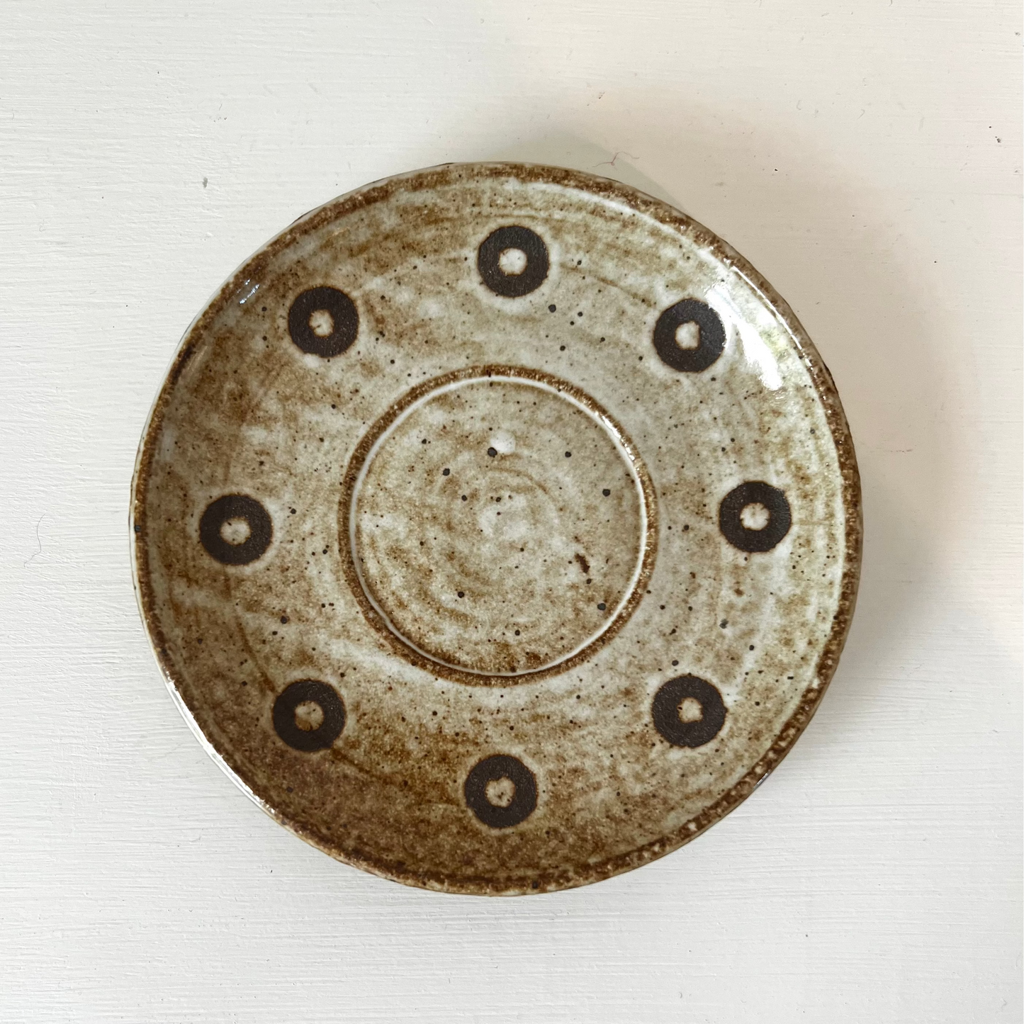 Handcrafted small dish by Nishi Utsawa
