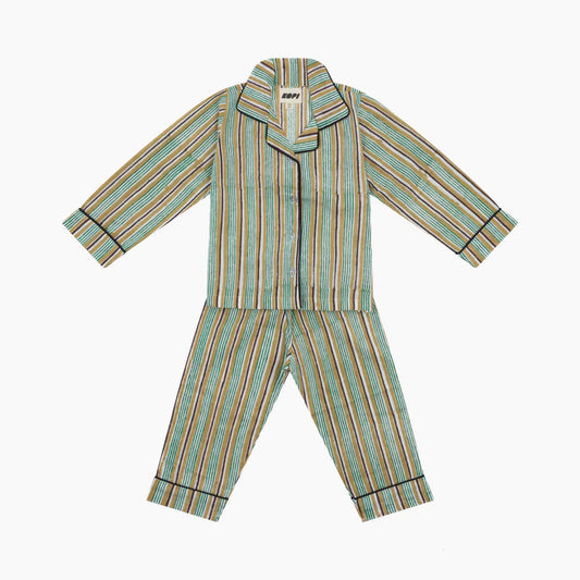 Sunday Set | Holiday Stripe