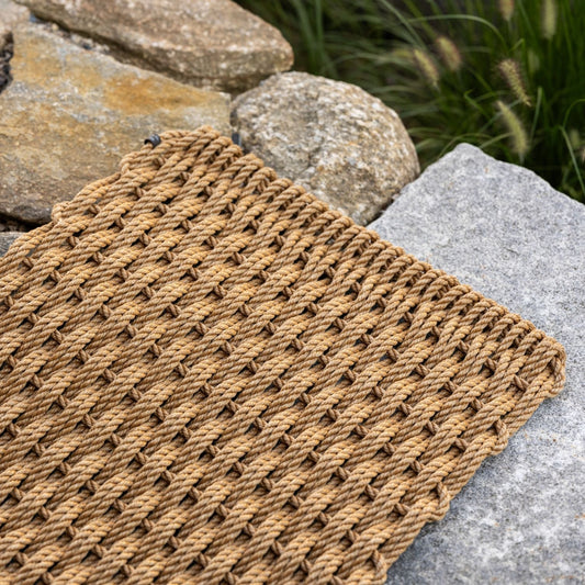 Woven Rope Door Mat | Wheat