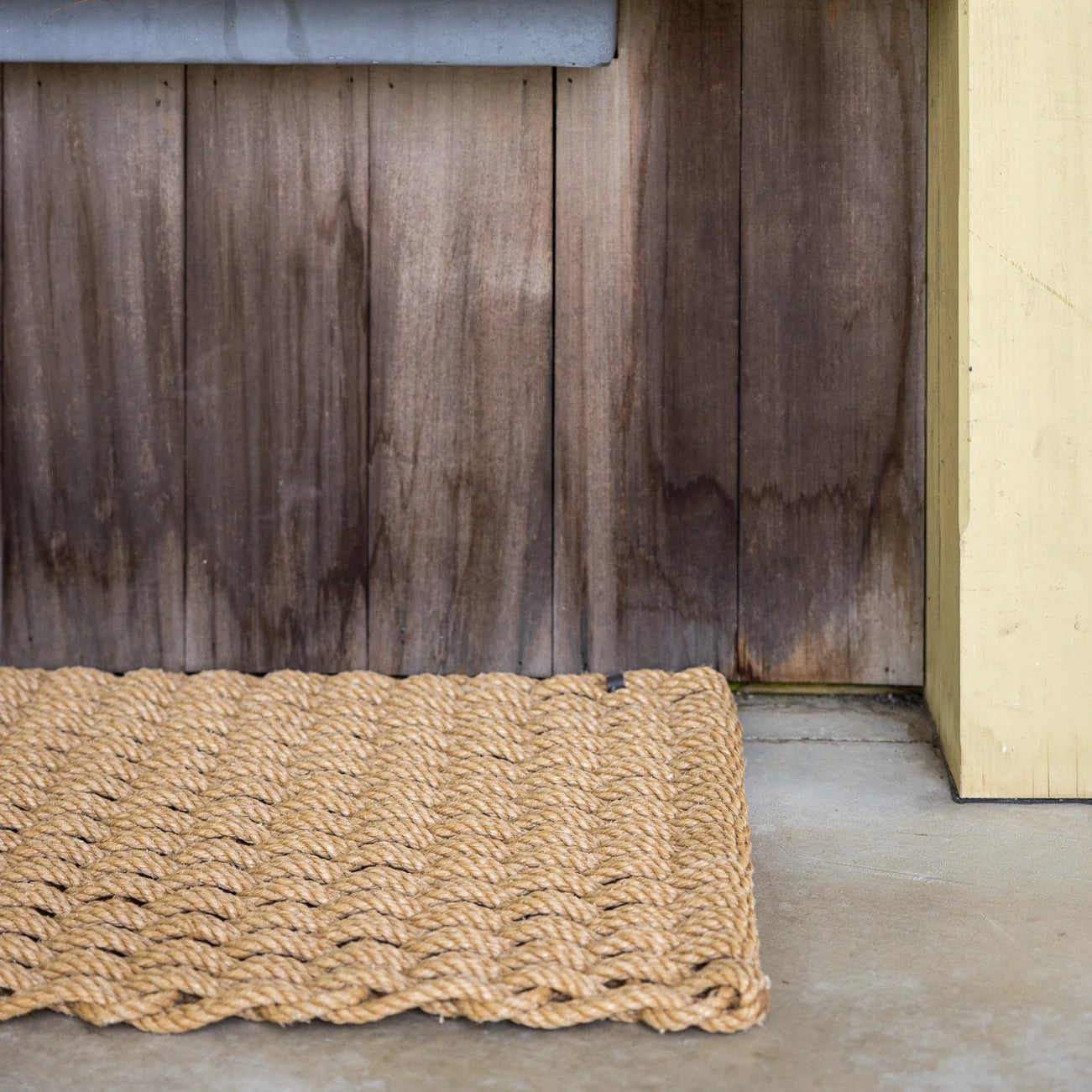 Woven Rope Door Mat | Wheat